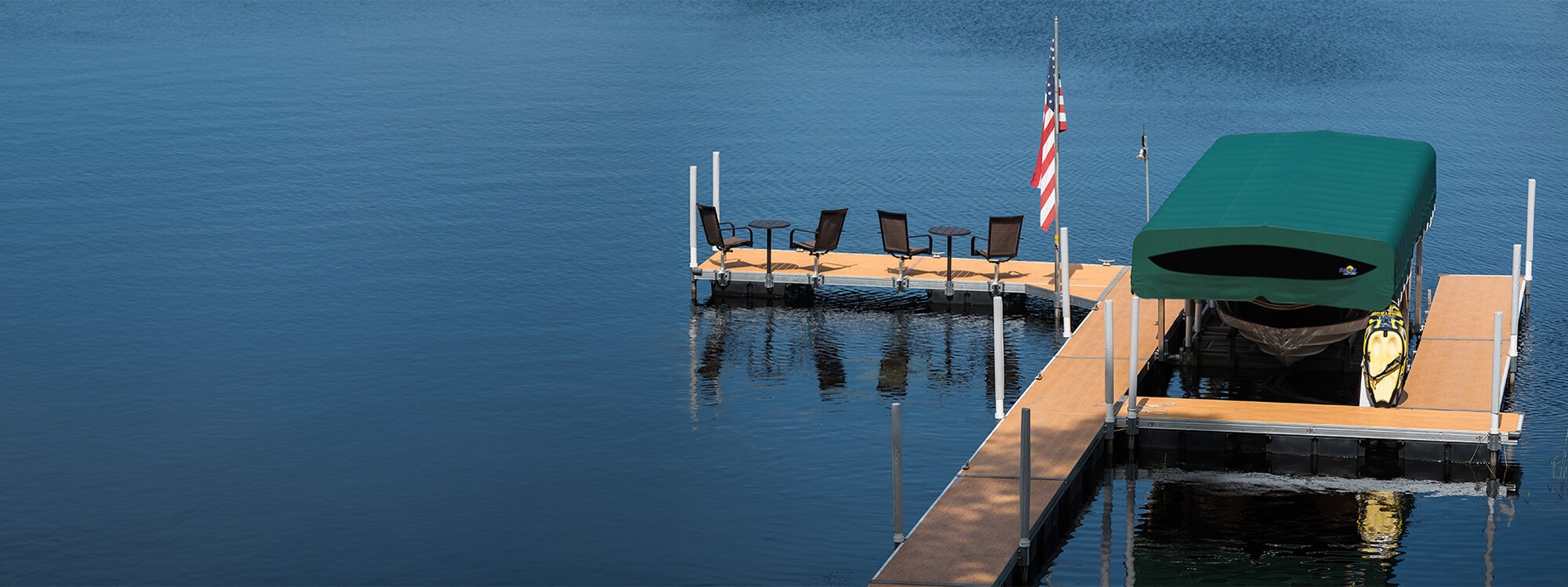 Boat lift canopies available in Wisconsin