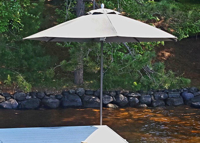 Sunset 11 foot commercial shade umbrella