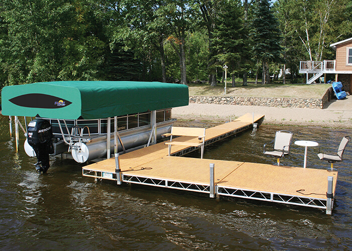 Boat lift installation starting in the spring