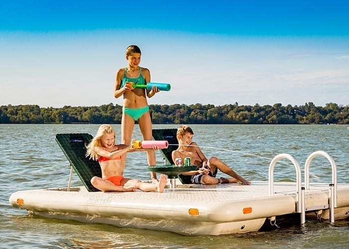 Lake swim raft available in Lake Country, WI