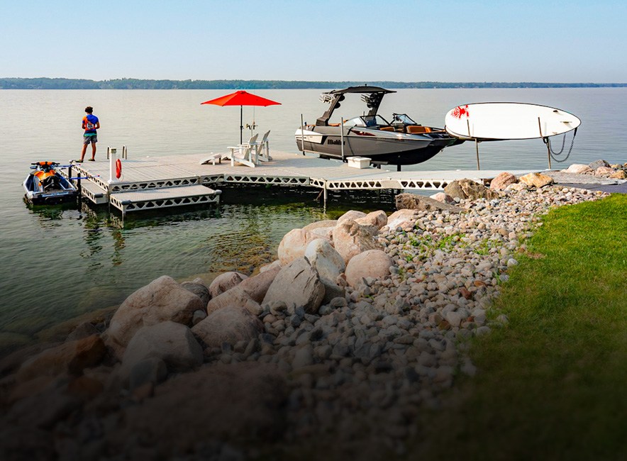 Accessories for Wisconsin docks and boat lifts