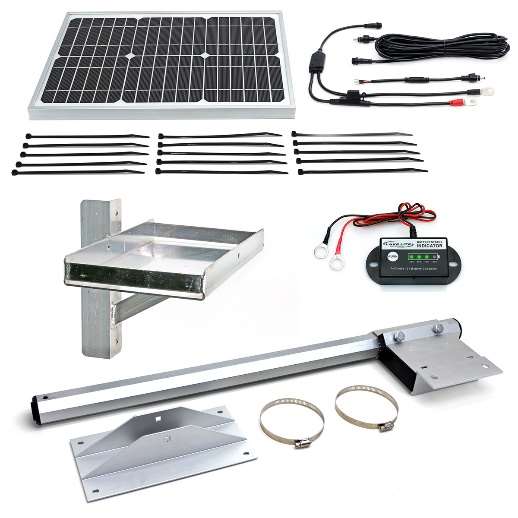 15w-12v Boat Lift Solar Charging Kit