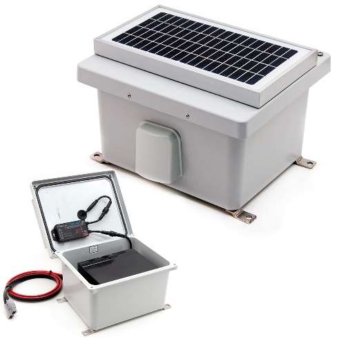 fiberglass battery box 5w kit